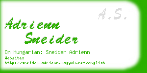 adrienn sneider business card